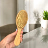 bamboo paddle hairbrush