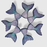 shimmering mermaid tail bath bomb