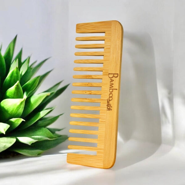 bamboo wide tooth comb