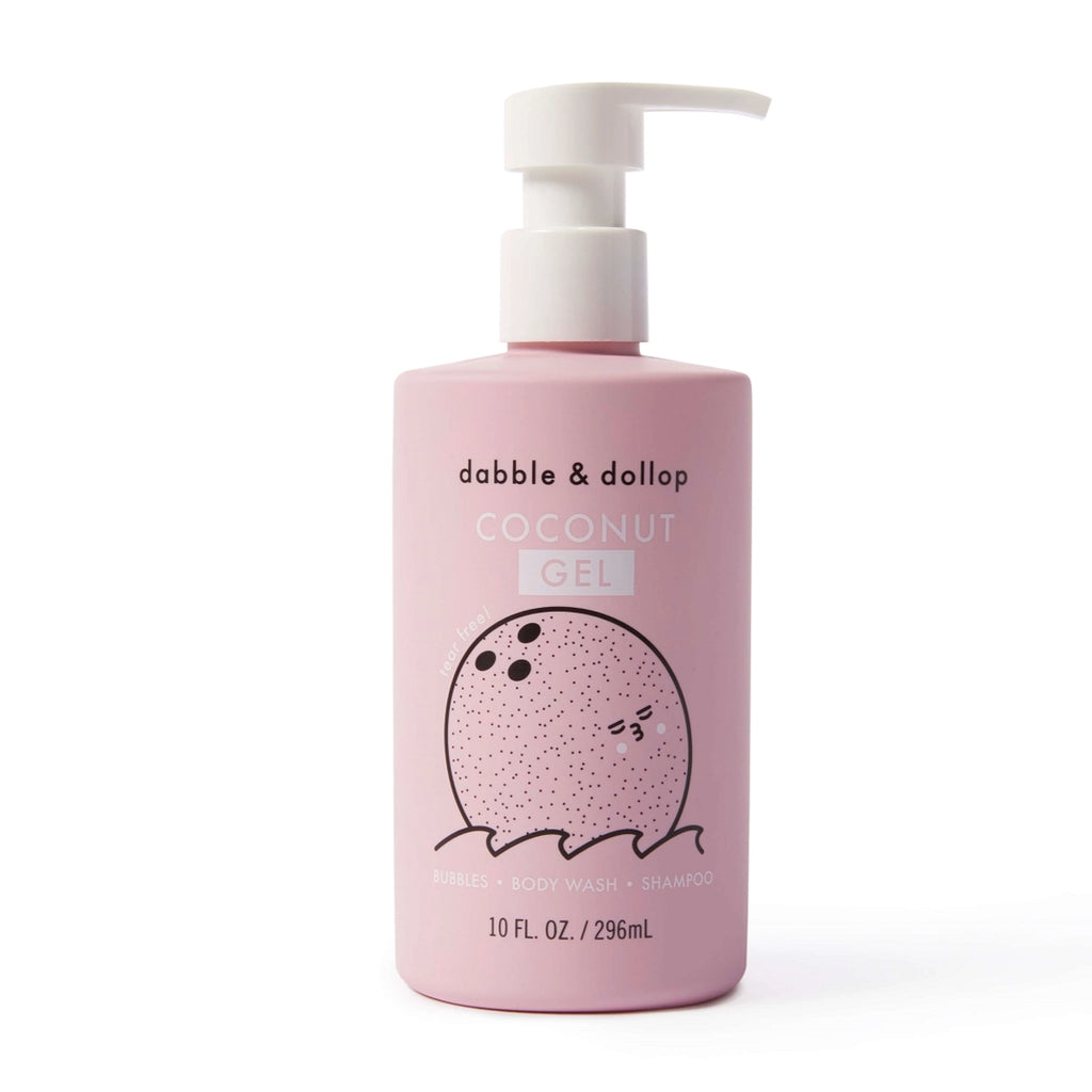 all-natural coconut shampoo, body wash & bubbles