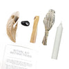 Empowering Ritual Kit with Obsidian, Palo Santo + Sage