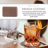 vanilla cognac soap bar