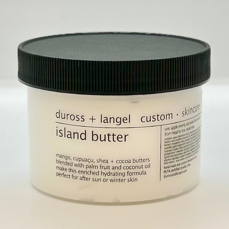 white tea island butter moisturizer