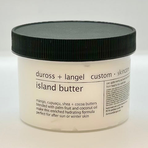 black tea island butter moisturizer