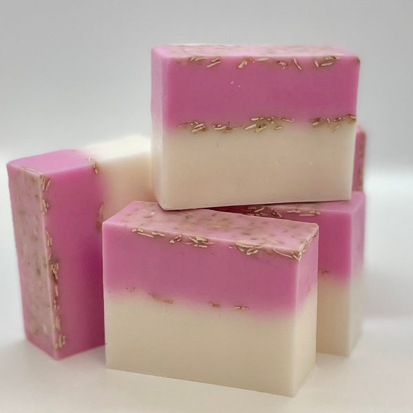 cherry almond bark - bar soap