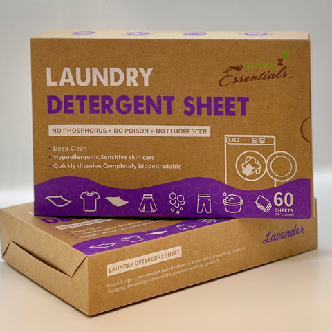 biodegradable laundry detergent sheets