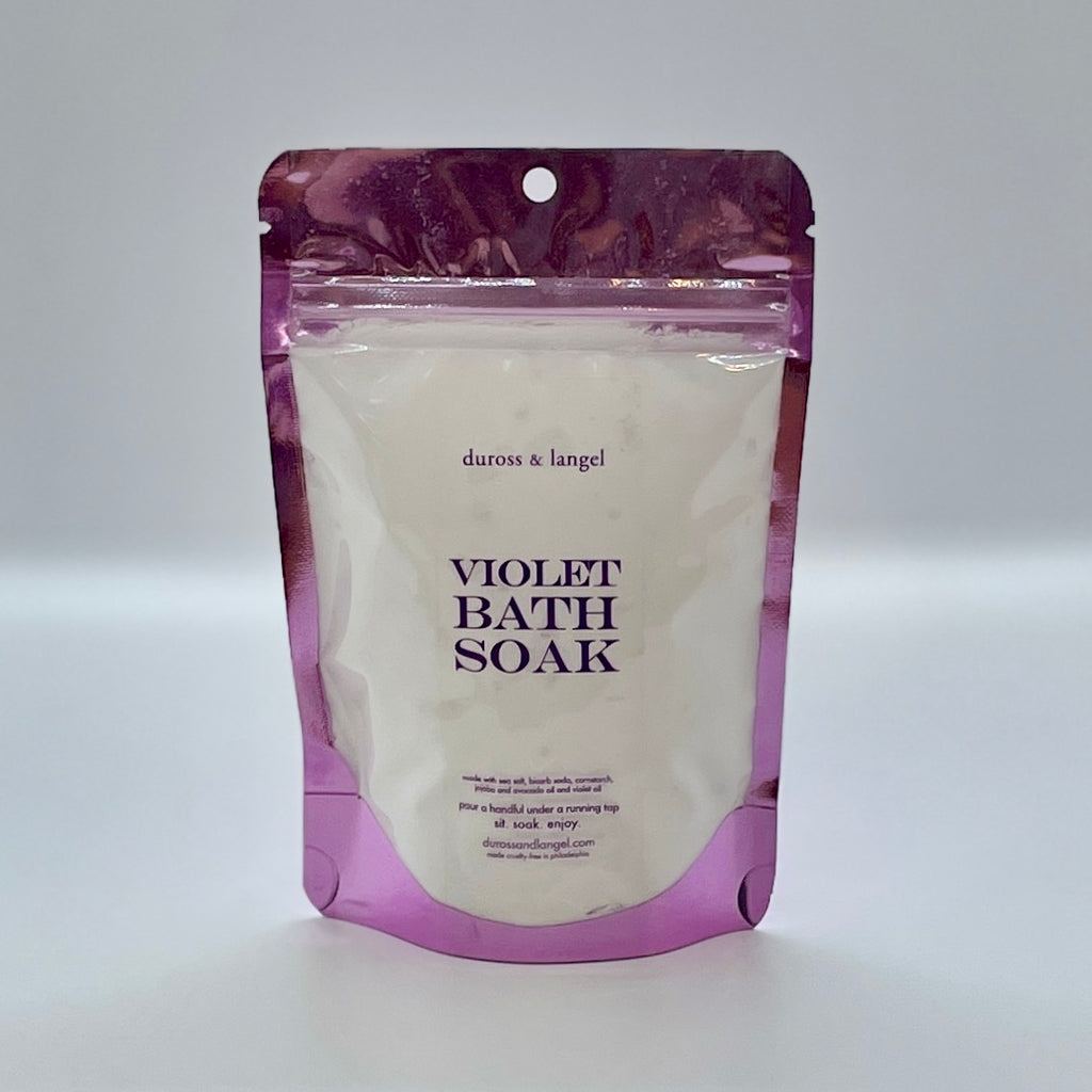 violet bath soak