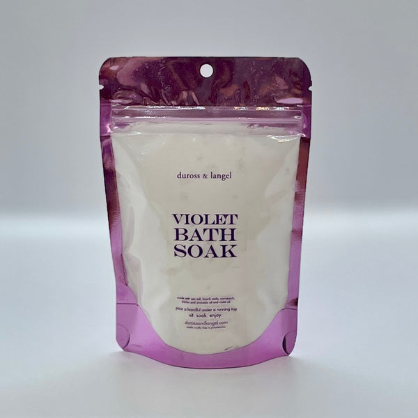 violet bath soak