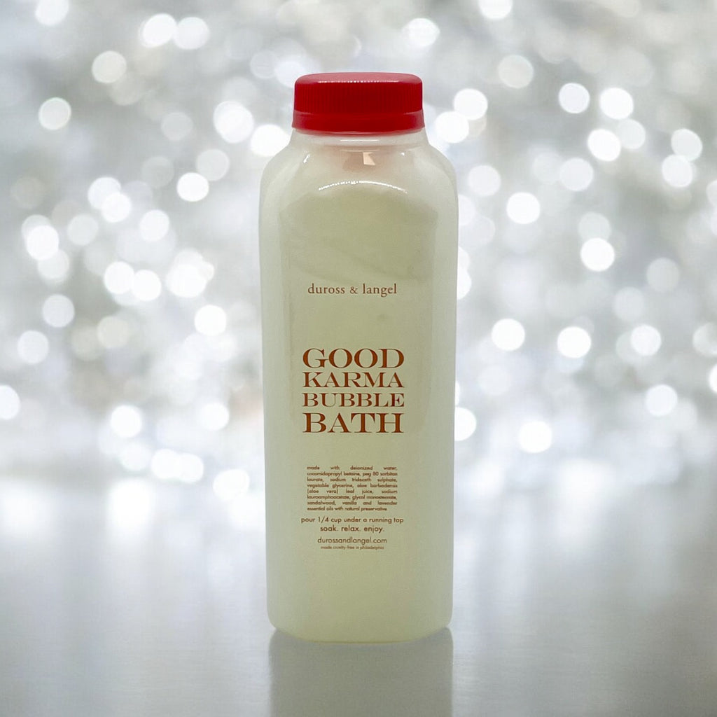 bubble bath - good karma - aromatherapy