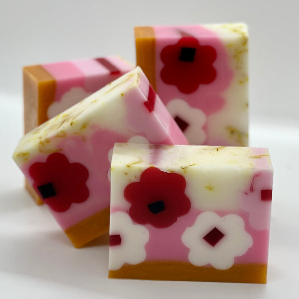 barley grass+ wildflowers - bar soap