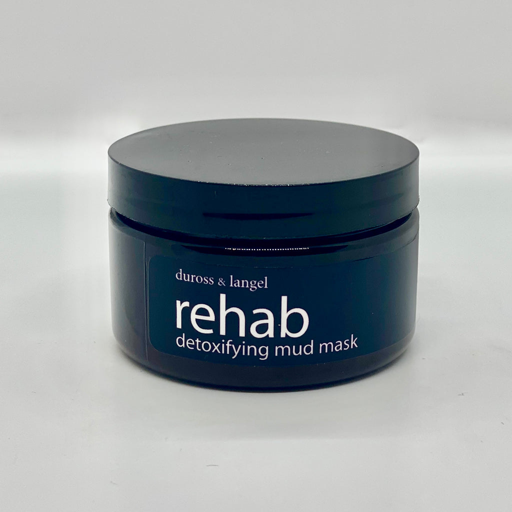 rehab mud mask - detoxifying charcoal