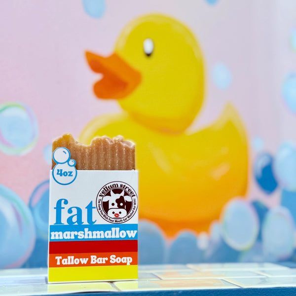 fat marshmallow - bar soap