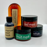 rehab mud mask - detoxifying charcoal