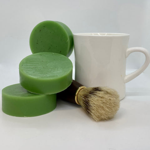 shaving soap round