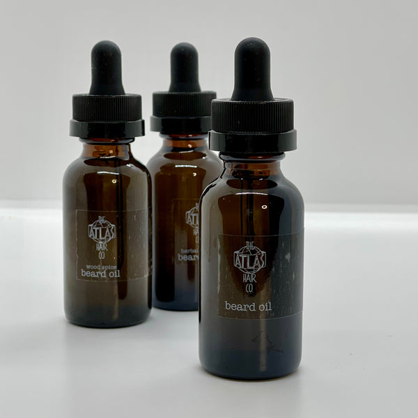 atlas beard oil - wood spice