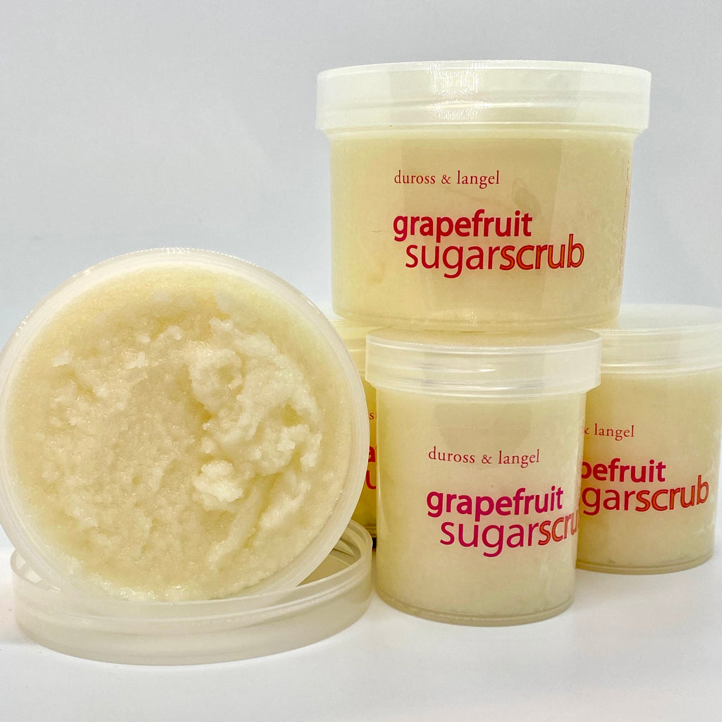 grapefruit sugar scrub