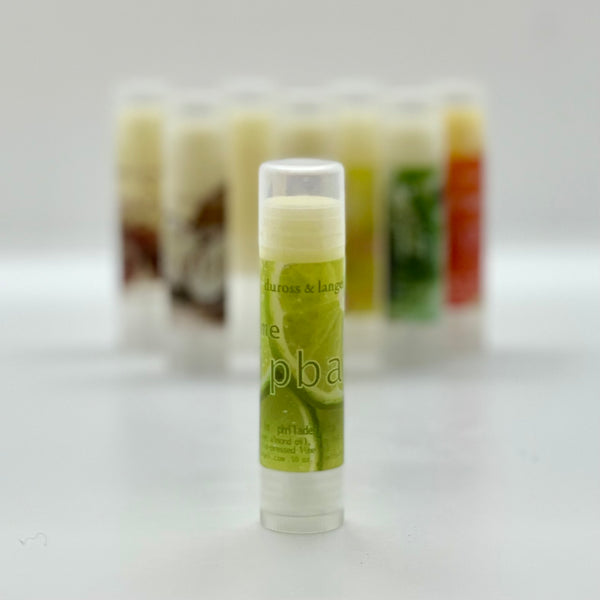 lime lip balm