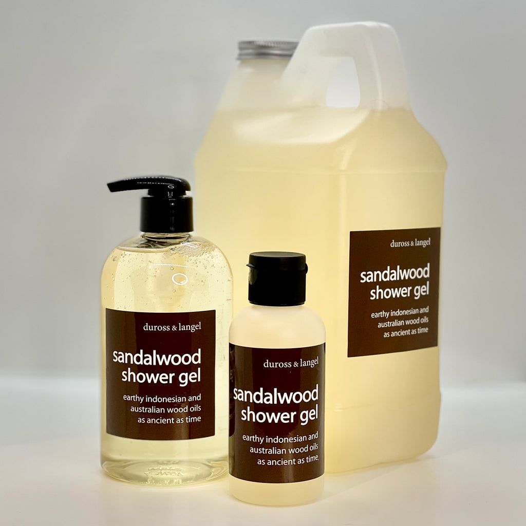 sandalwood shower gel