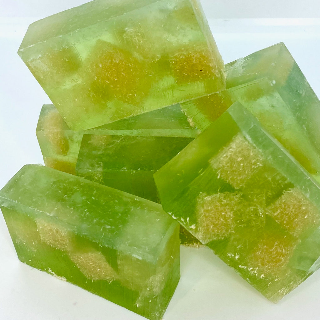 tea tree loofa - bar soap