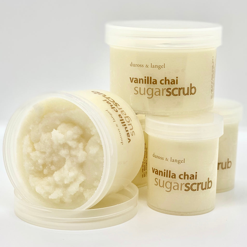 vanilla chai sugar scrub w/ shea butter